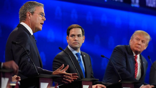 Insurgents vs mainstream: Debate highlights GOP's 2 tracks