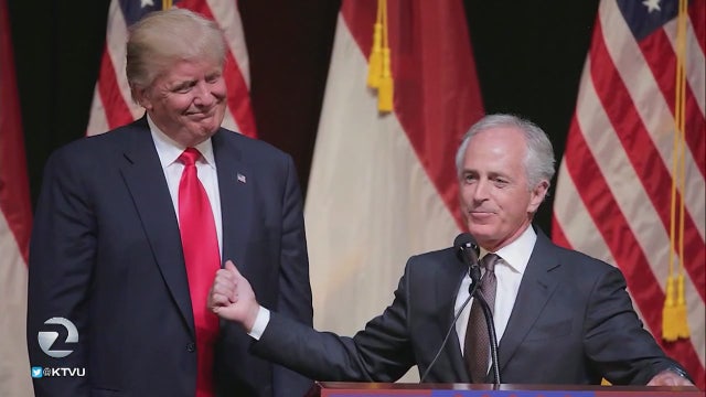 GOP senators blister Trump, reveal party at war with itself
