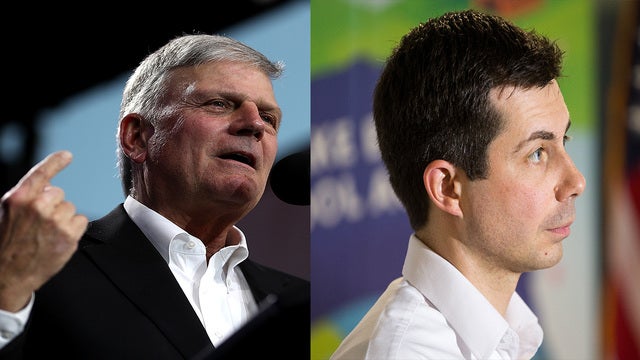 Franklin Graham attacks Pete Buttigieg for calling himself a 'gay Christian'