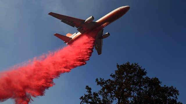 Retardant drop from aircraft killed Utah firefighter battling Mendocino Complex Fire
