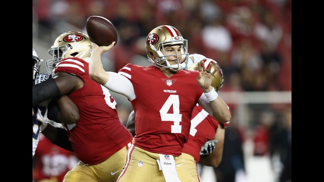 Nick Mullens to start at QB for 49ers against Raiders