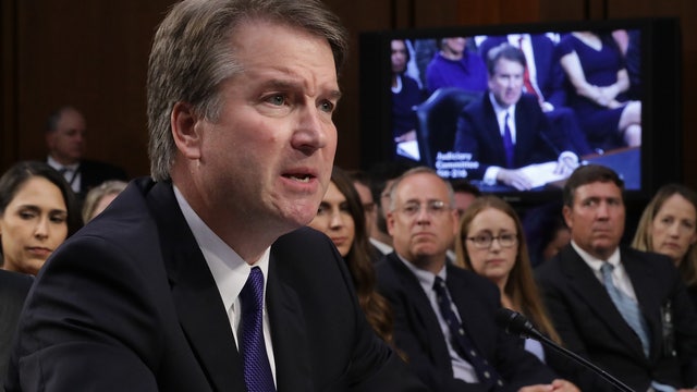 Rancorous, partisan start for Kavanaugh high court hearing