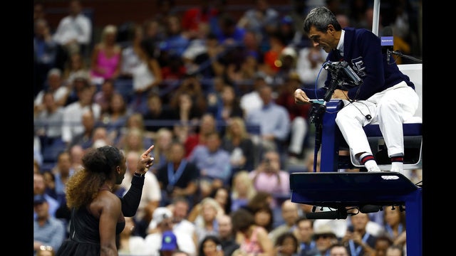Serena Williams fined $17K for violations in Open final