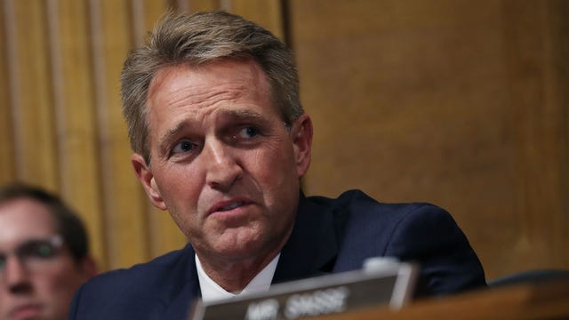Arizona Sen. Jeff Flake a `yes' on Kavanaugh, in a big lift