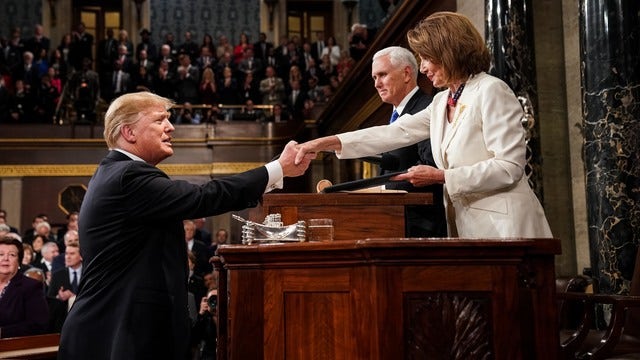 Trump appreciates Pelosi's 'statement against impeachment'