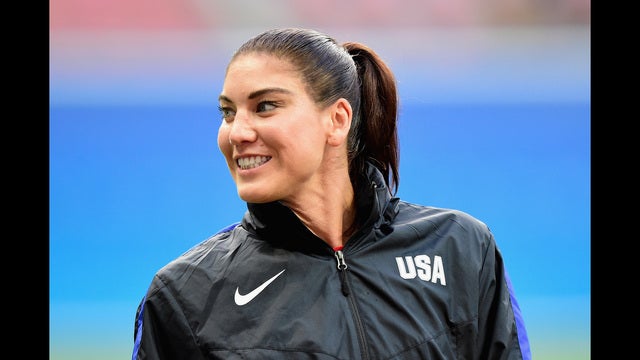 Hope Solo accuses former FIFA President Blatter of grabbing her