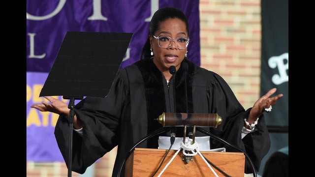 Oprah Winfrey teases run for president in 2020
