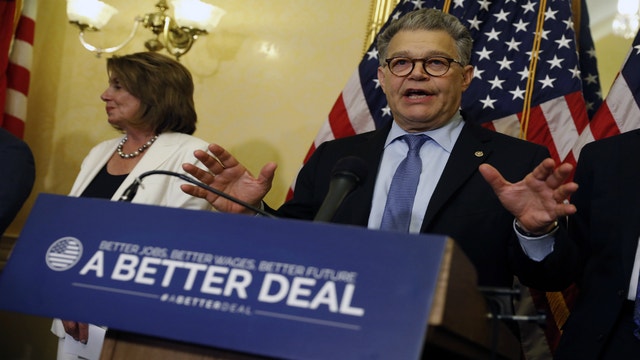 Sen. Al Franken returns to Capitol Hill amid sexual misconduct allegations