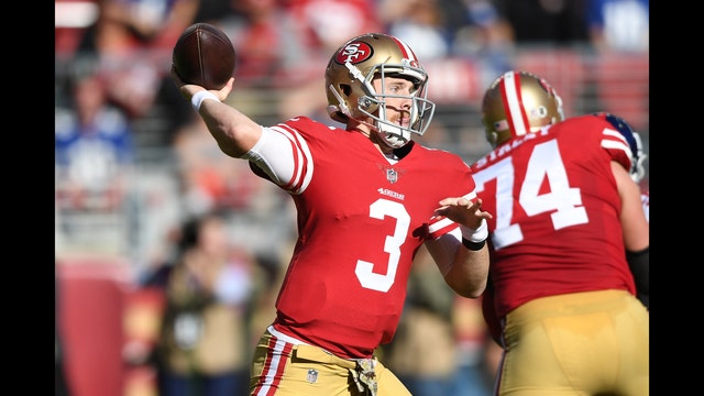 Beathard leads 49ers past Giants 31-21 for 1st win of season