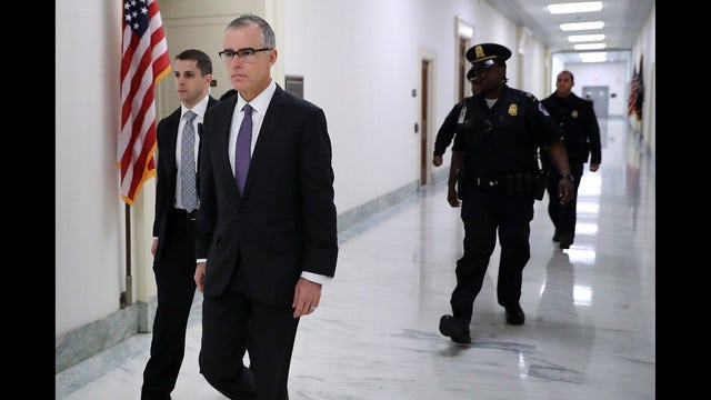 Sessions fires former FBI Deputy Director Andrew McCabe