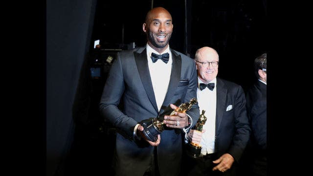 Former Lakers star Kobe Bryant wins Oscar for animated short