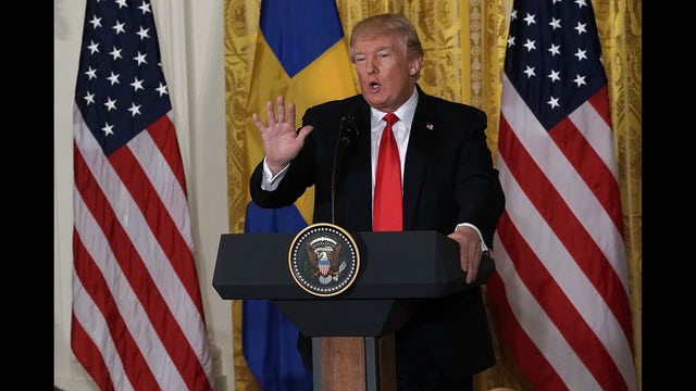 Trump says he'll push tariffs despite pressure from GOP