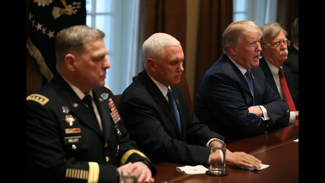 Trump threatens Syria strike, suggests Russia shares blame