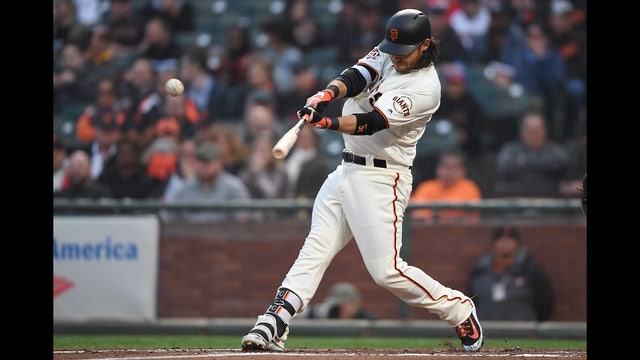 Crawford stays hot, homers in Giants' 9-4 win over Rockies