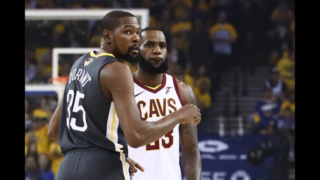 Report: LeBron James texted Kevin Durant about joining up in Los Angeles