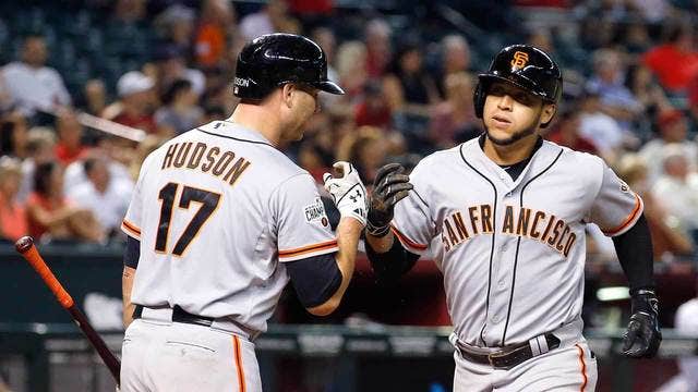 Hudson leads Giants to 6-2 win over Diamondbacks