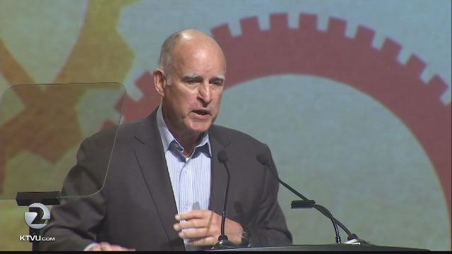 Gov. Jerry Brown blasts Donald Trump's climate change views