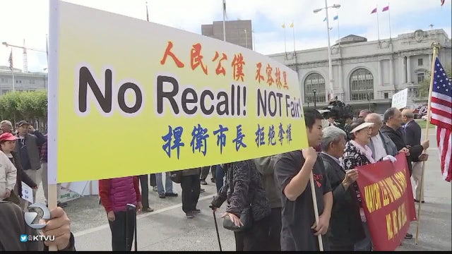 Group presses forward with efforts to recall SF Mayor Lee
