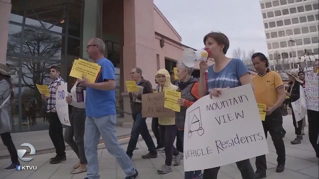 Mountain View declares shelter crisis, while also working to craft RV restrictions