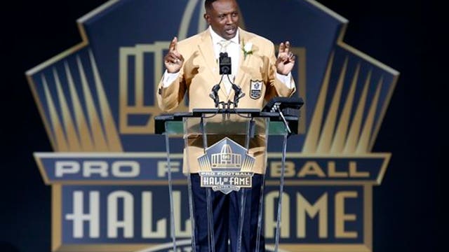 IMAGES: Raider great Tim Brown, 49ers great Charles Haley indicted into Hall of Fame