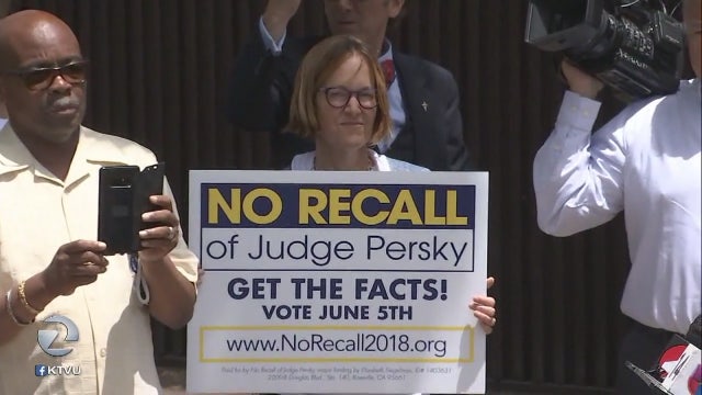 Hot-button issue: 'Persky Recall' on Primary ballot