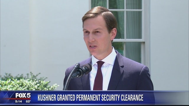 Jared Kushner granted permanent security clearance