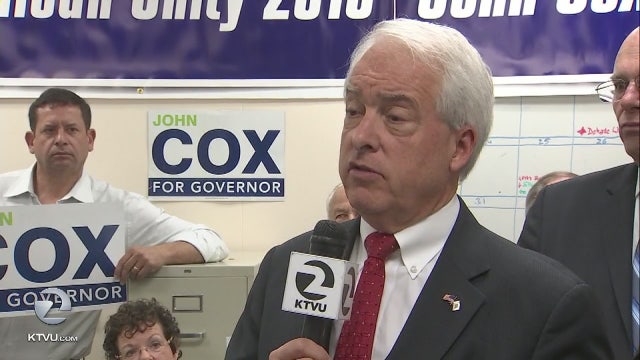 Conservative businessman John Cox surges in latest polls for California governor's race