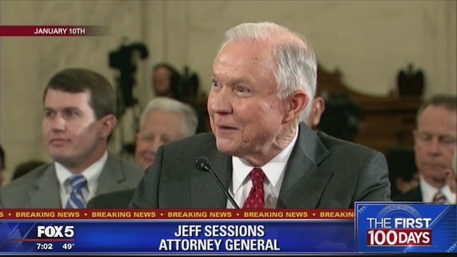 3 guilty of disruptions at attorney general confirmation
