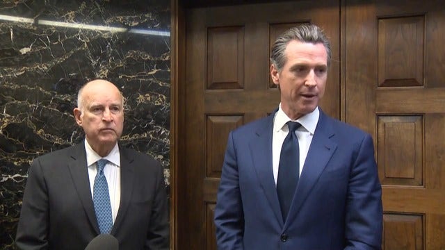 California's outgoing, incoming governors meet
