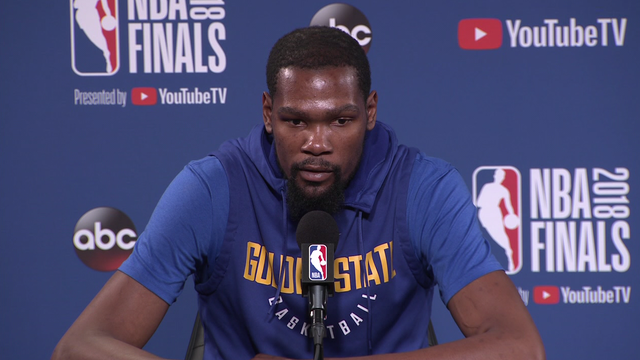 Warriors want to "finish the job;" more from NBA Finals Media Day