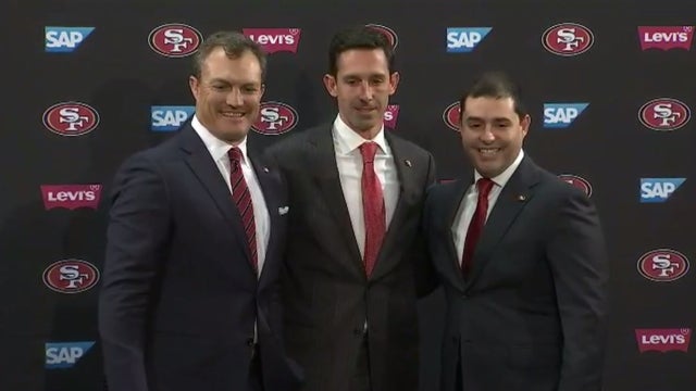 49ers introduce new head coach Kyle Shanahan