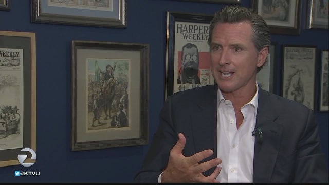 Lt. Gov. Newsom backed state gun-control initiative qualifies for November ballot