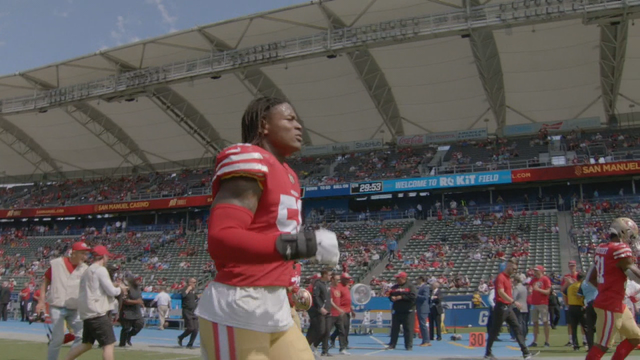 Washington Redskins claim Reuben Foster off waivers from 49ers following domestic violence arrest