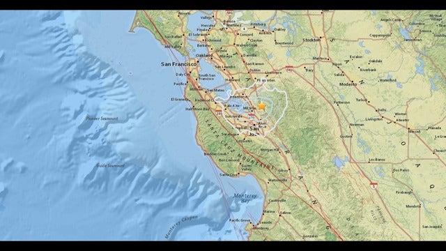 3.4 quake rattles South Bay near Milpitas