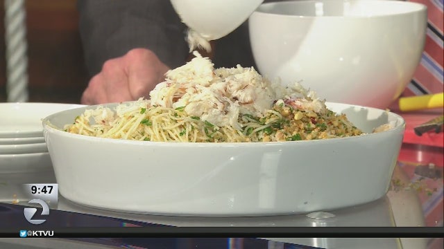 Valentine's Day treat: Angel hair pasta