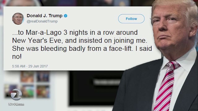 President Trump's crude tweets: Would anyone else be fired?