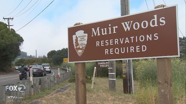 Muir Woods to close Monday because of government shutdown