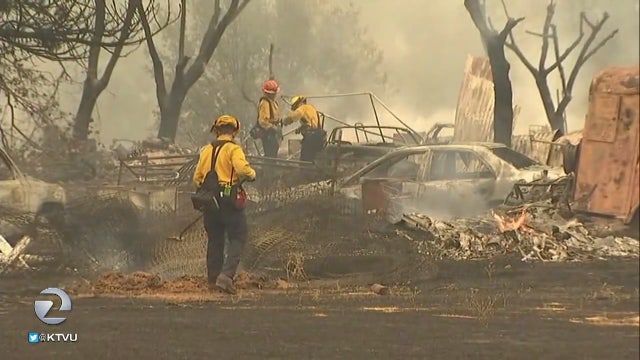 1 Palo Alto fire crew returns, another heads out to help fight Mendocino Complex Fire