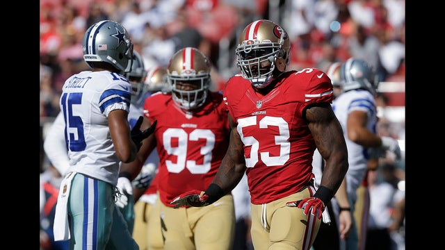 Vikings RB Peterson, 49ers LB Bowman in anticipated returns