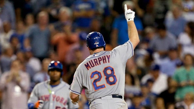 Murphy, Mets beat sleeping Dodgers 3-2 to reach NLCS