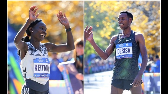 Ethiopia's Desisa, Kenya's Keitany win NYC Marathon