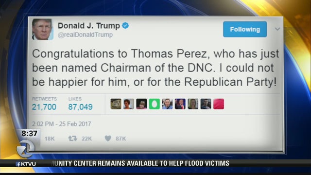 Tom Perez elected DNC chairman