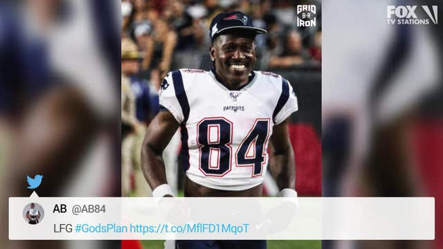 New England Patriots sign Antonio Brown after hours-earlier release by Oakland Raiders