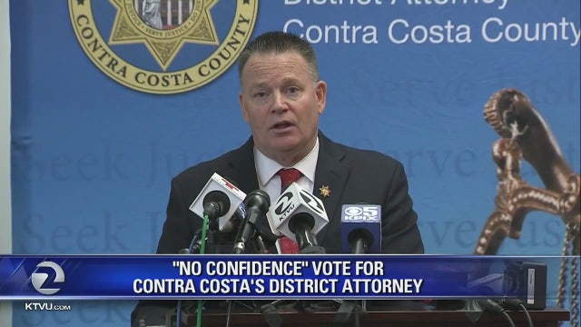 'No confidence' in Contra Costa Co. district attorney