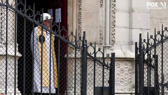 Notre Dame celebrates 1st Mass since devastating April fire