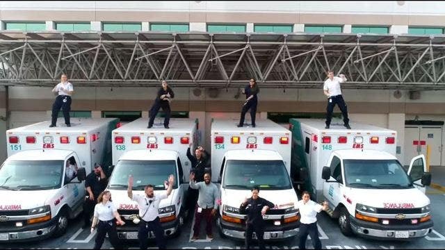 Alameda County first responders release lip sync challenge to E-40's 'Tell Me When to Go'
