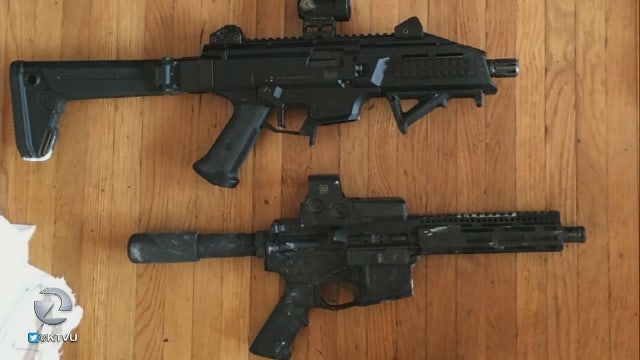 Oakland police confiscate weapons, crack down on gang 'super cell' in early morning raid
