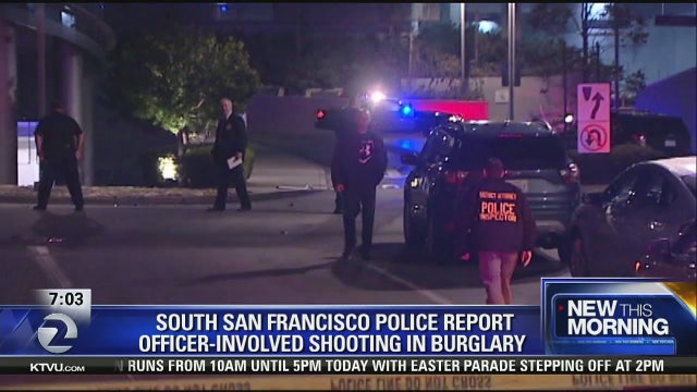 South San Francisco Police shoot at burglary suspects, 3 arrested