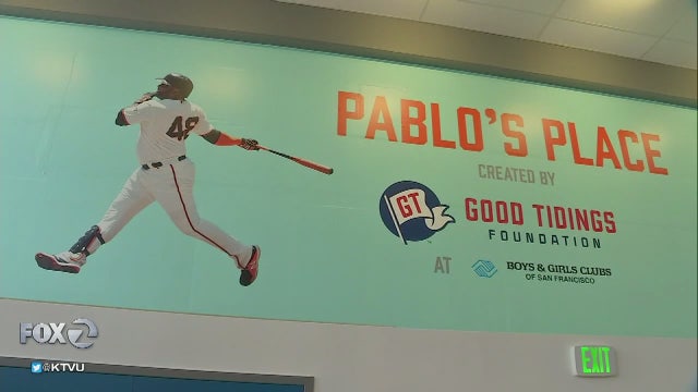 'I love kids:' Pablo Sandoval renovates game room at Boys and Girls Club in Mission District