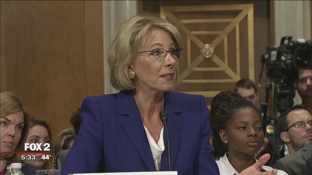 DeVos promotes school choice, local control